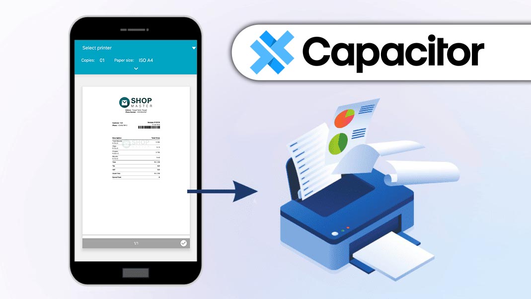 Print in Capacitor using CapacitorJS Printer